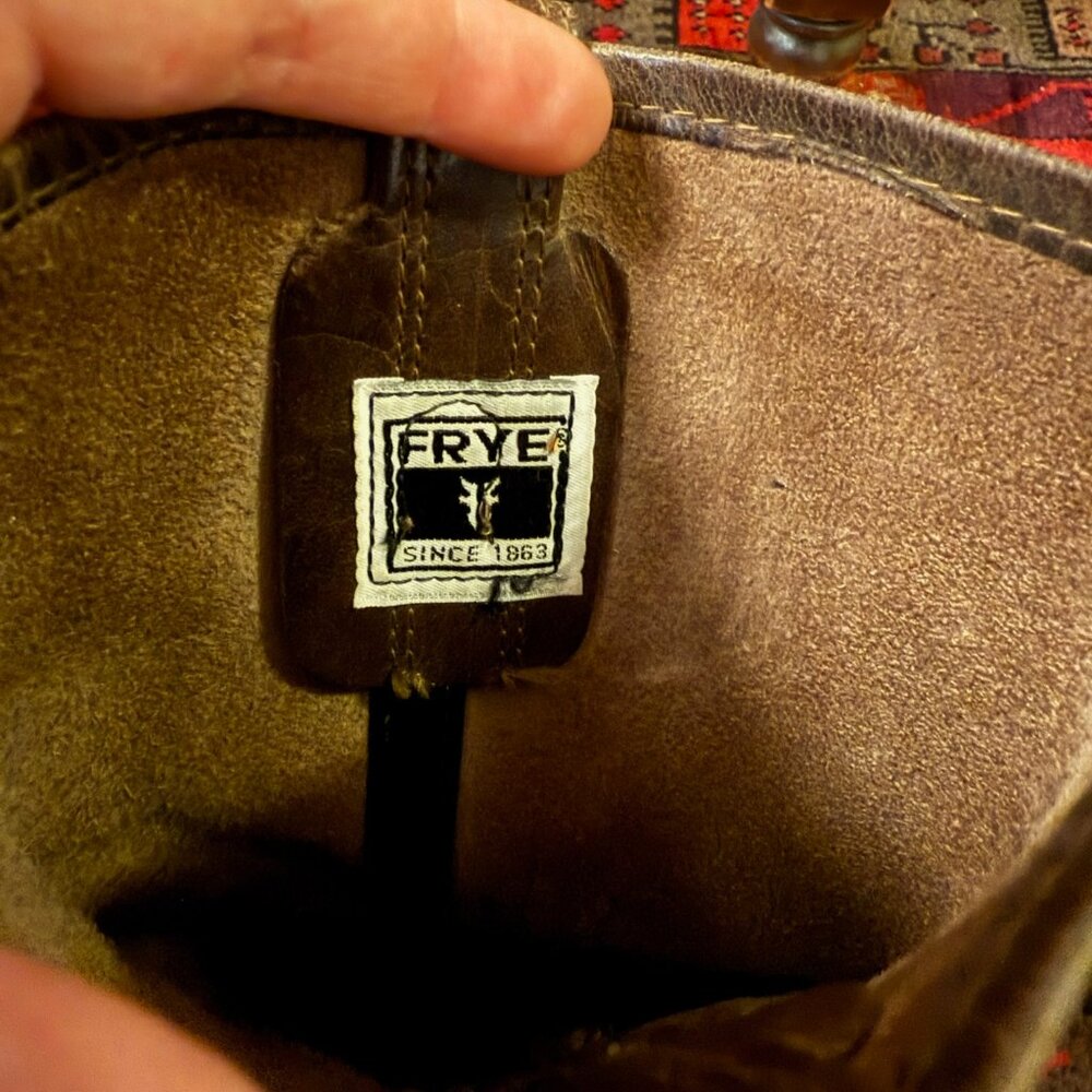 Frye Harness 12R Leather Boots - Picture 5 of 8